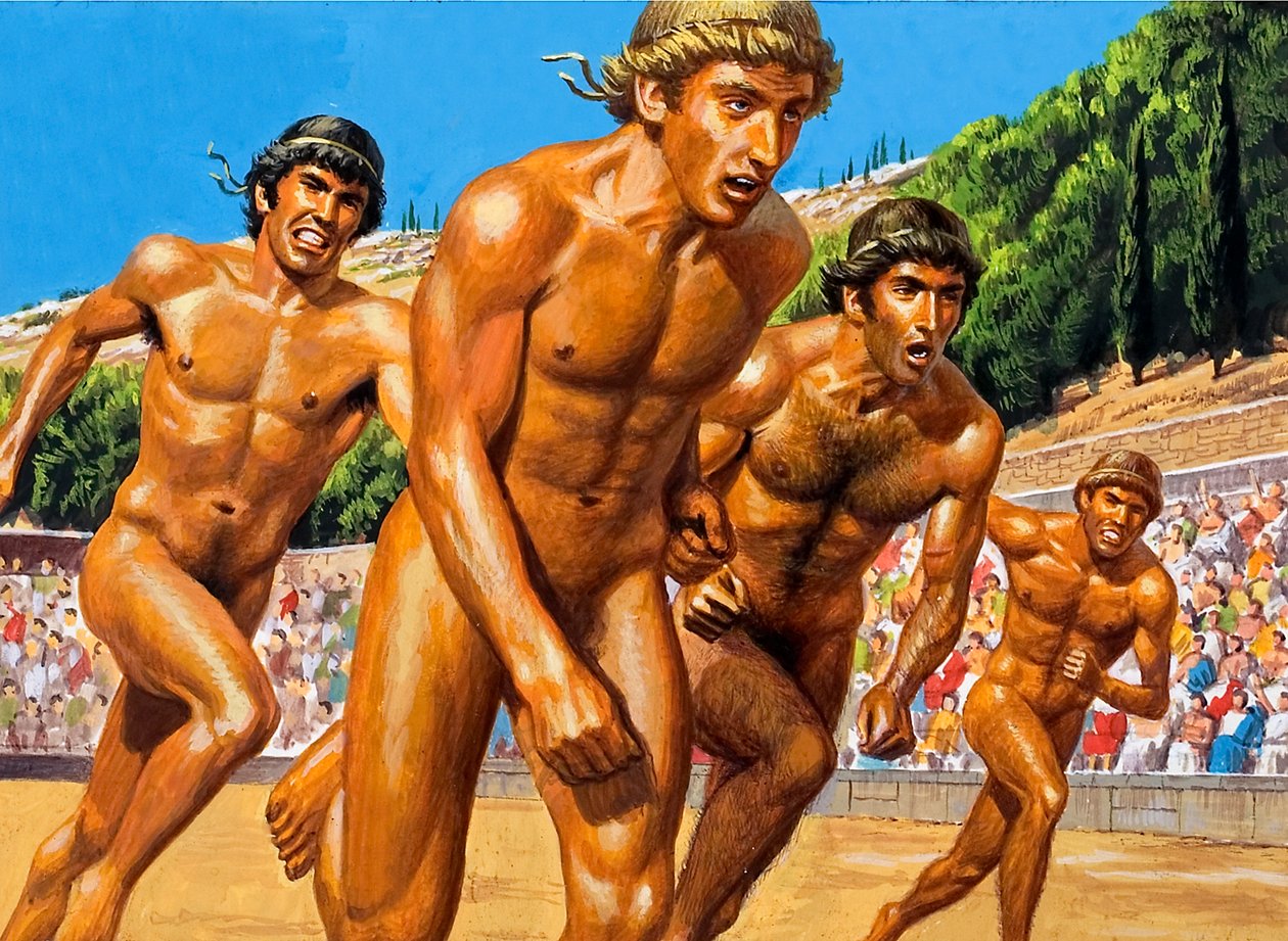 Les coureurs olympiques - Roger Payne