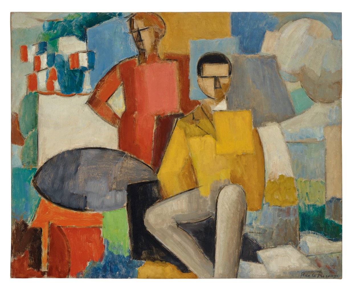 Le Quatorze juillet - Roger de La Fresnaye