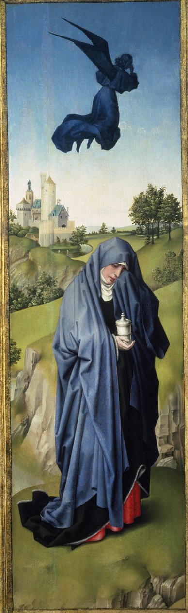 Marie Madeleine, Triptyque de la Crucifixion, c.1445 - Rogier van der Weyden