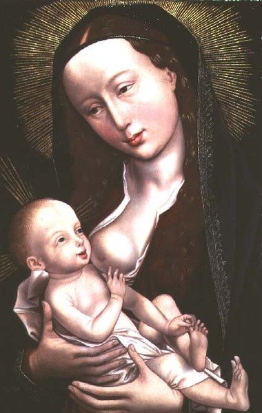 Madone et Enfant - Rogier van der (attr. to) Weyden