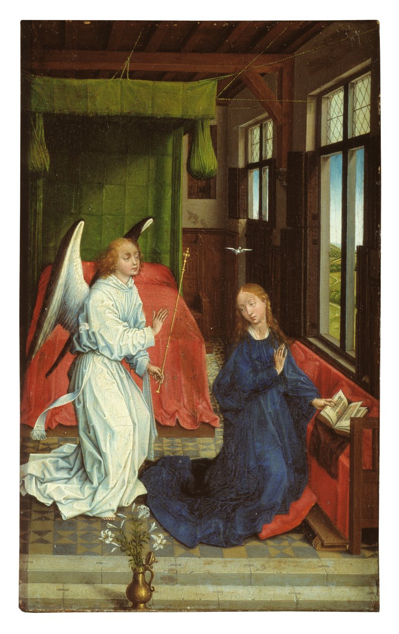 Annonciation - Rogier van der (follower of) Weyden