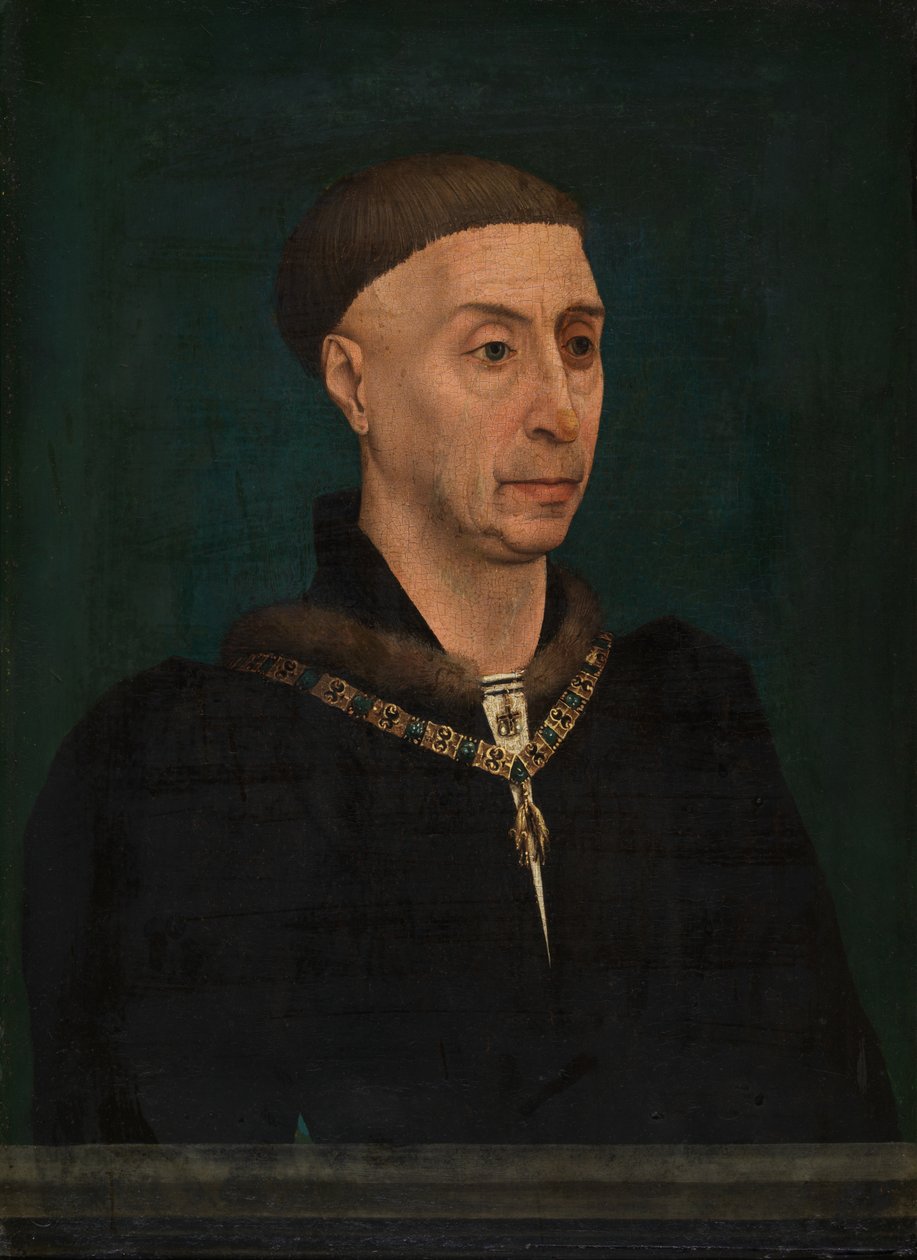 Portrait de Philippe le Bon (1396-1467), duc de Bourgogne - Rogier van der Weyden
