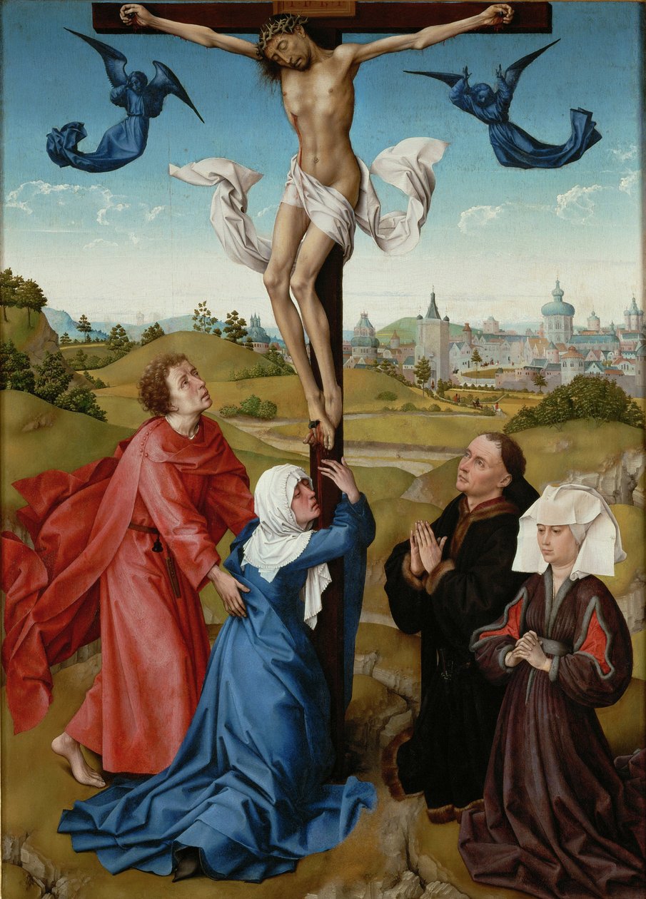 La Crucifixion Le triptyque de la Crucifixion, vers 1440 - Rogier van der Weyden