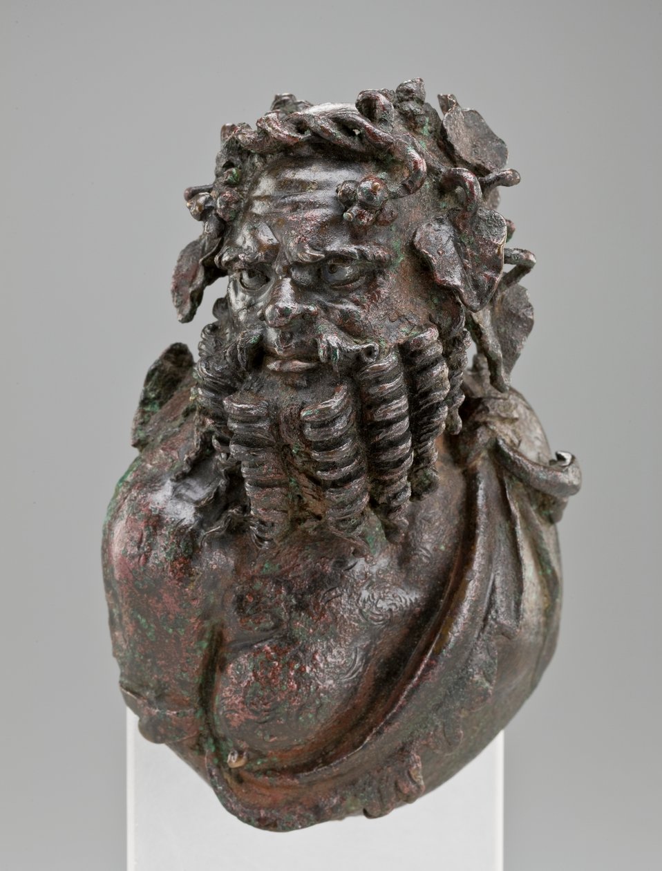 Buste décoratif de Silène - Roman