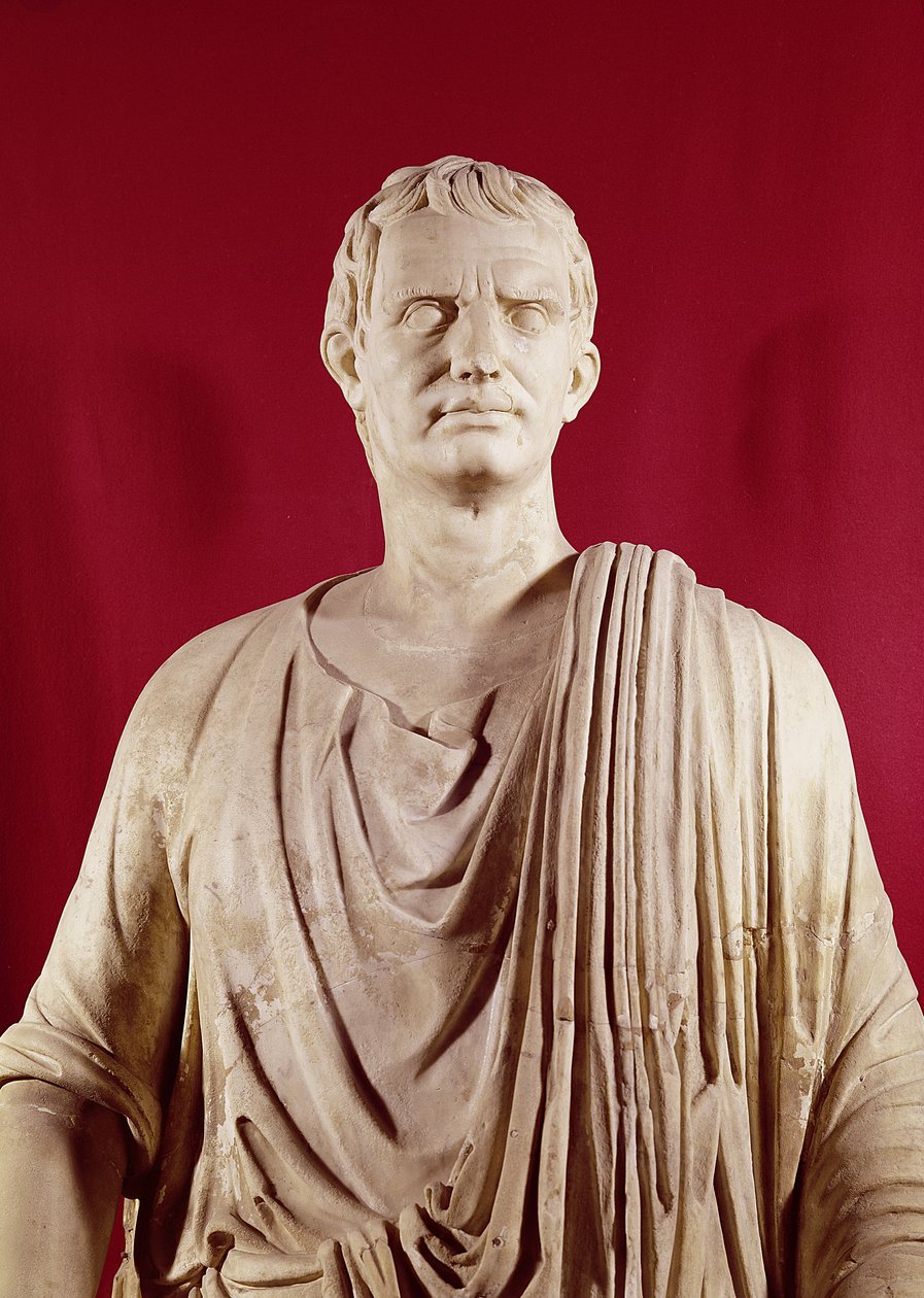 Lucius Cornelius Sulla (138-78 av. J.-C.) en train de parler - Roman