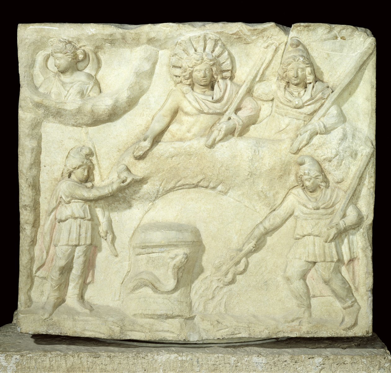Le Banquet de Mithra et du Soleil, 2e-3e siècle après J.-C. - Roman