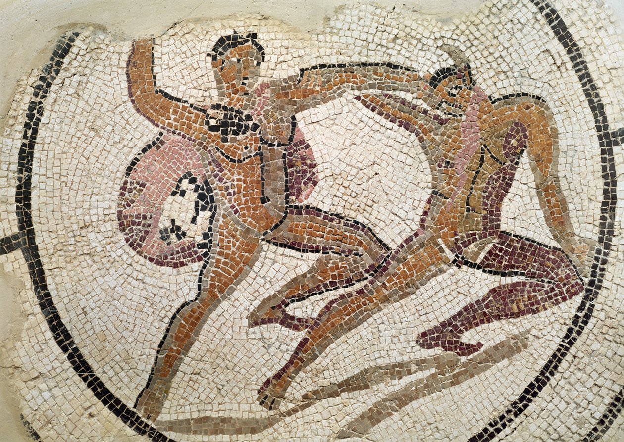 Deux gladiateurs combattant - Roman
