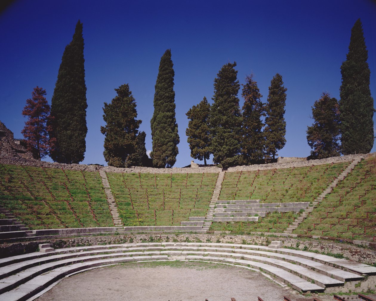Vue du Teatro Grande - Roman