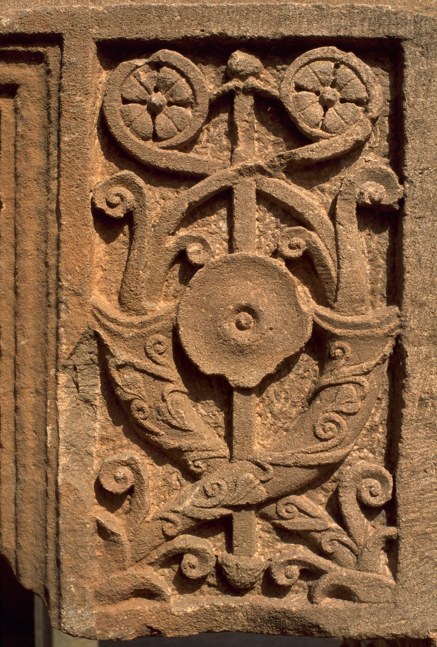 Fragment architectural avec décoration sculptée, Marché de Sertius, Période Impériale Haute (27 av. J.-C.-395 apr. J.-C.) - Roman Imperial Period