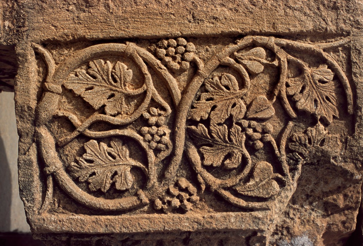 Fragment architectural avec décoration sculptée, Marché de Sertius, Haute Période Impériale (27 av. J.-C.-395 apr. J.-C.) - Roman Imperial Period