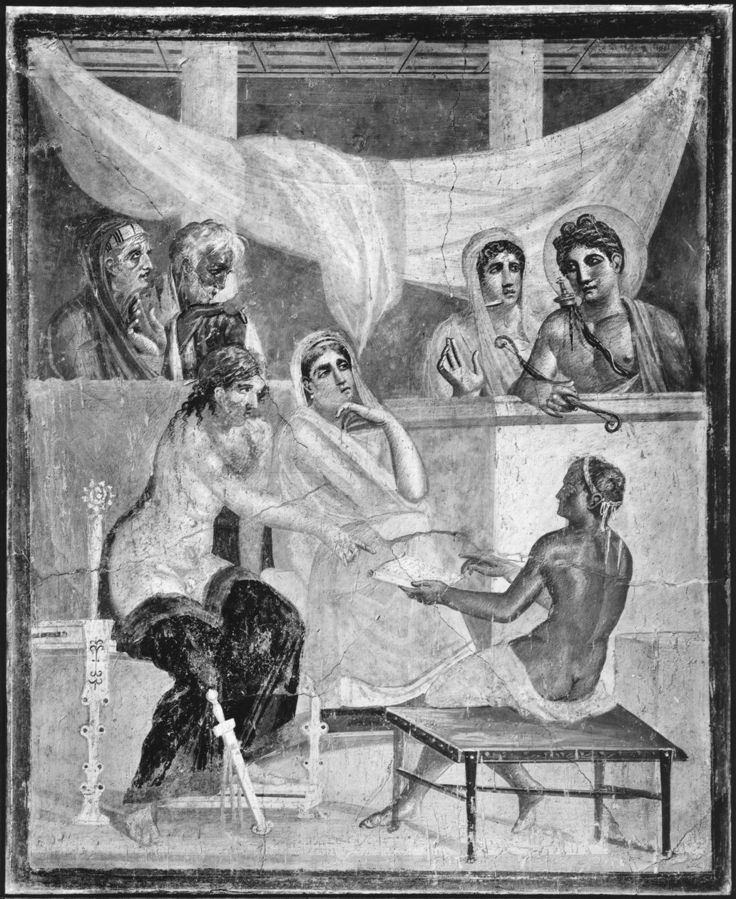 Admète et Alceste écoutant l