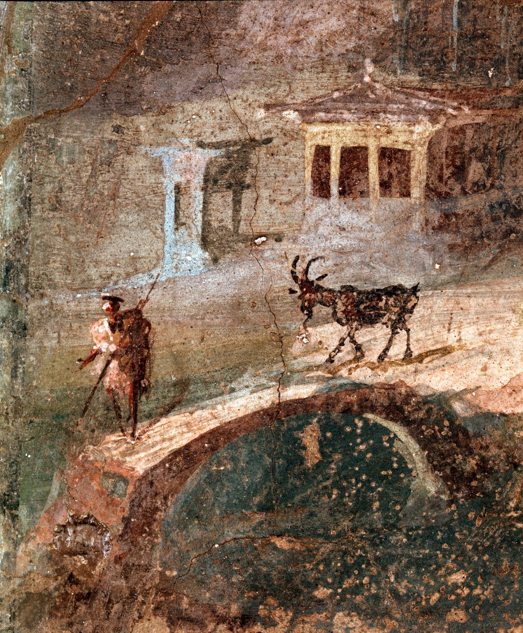Un homme avec sa chèvre - Roman