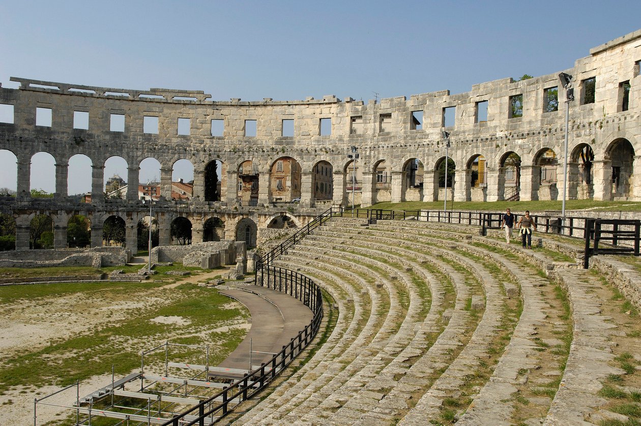 Amphithéâtre de Pula, Croatie - Roman