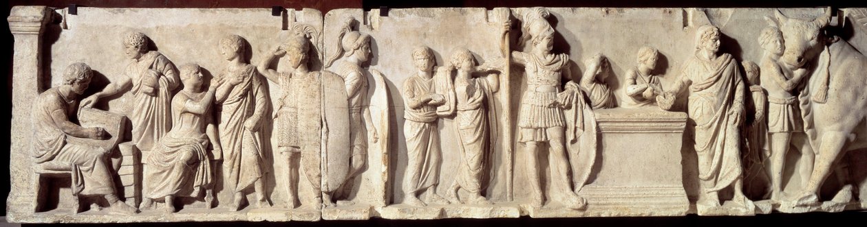 Rome antique : relief dit de Domitius Ahenobarbus - Roman
