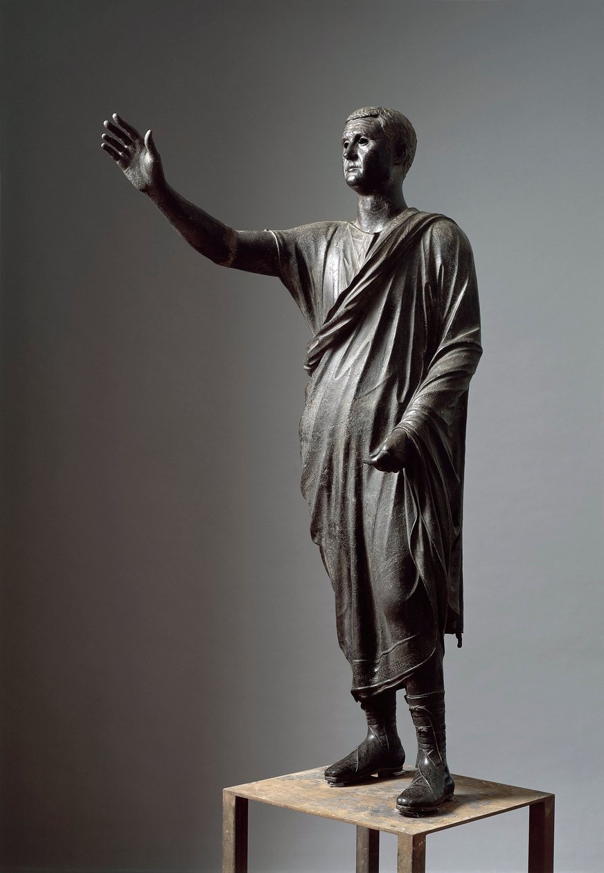 Aule Metele, Arringatore, L