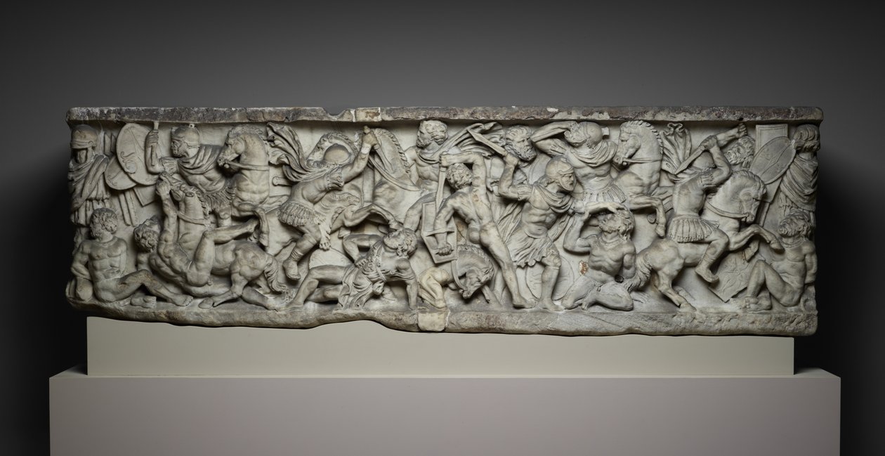 Sarcophage de bataille, vers 190 - Roman
