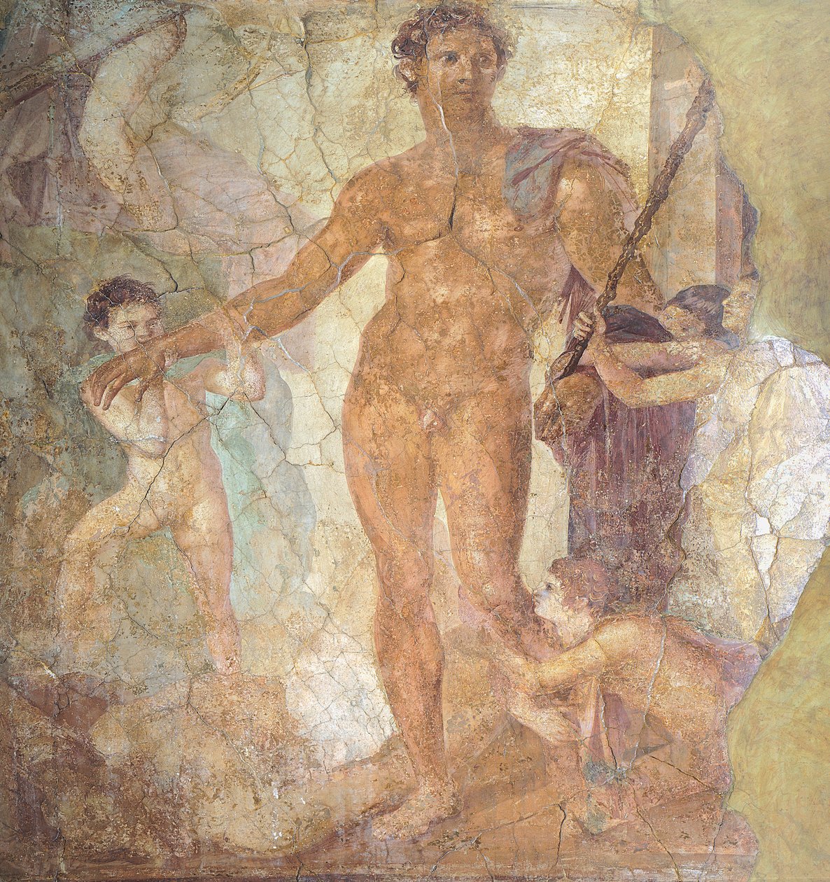 Fresque représentant Thésée Libérateur (fresque) - Roman