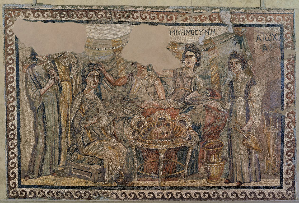 Symposium funéraire, de la nécropole d