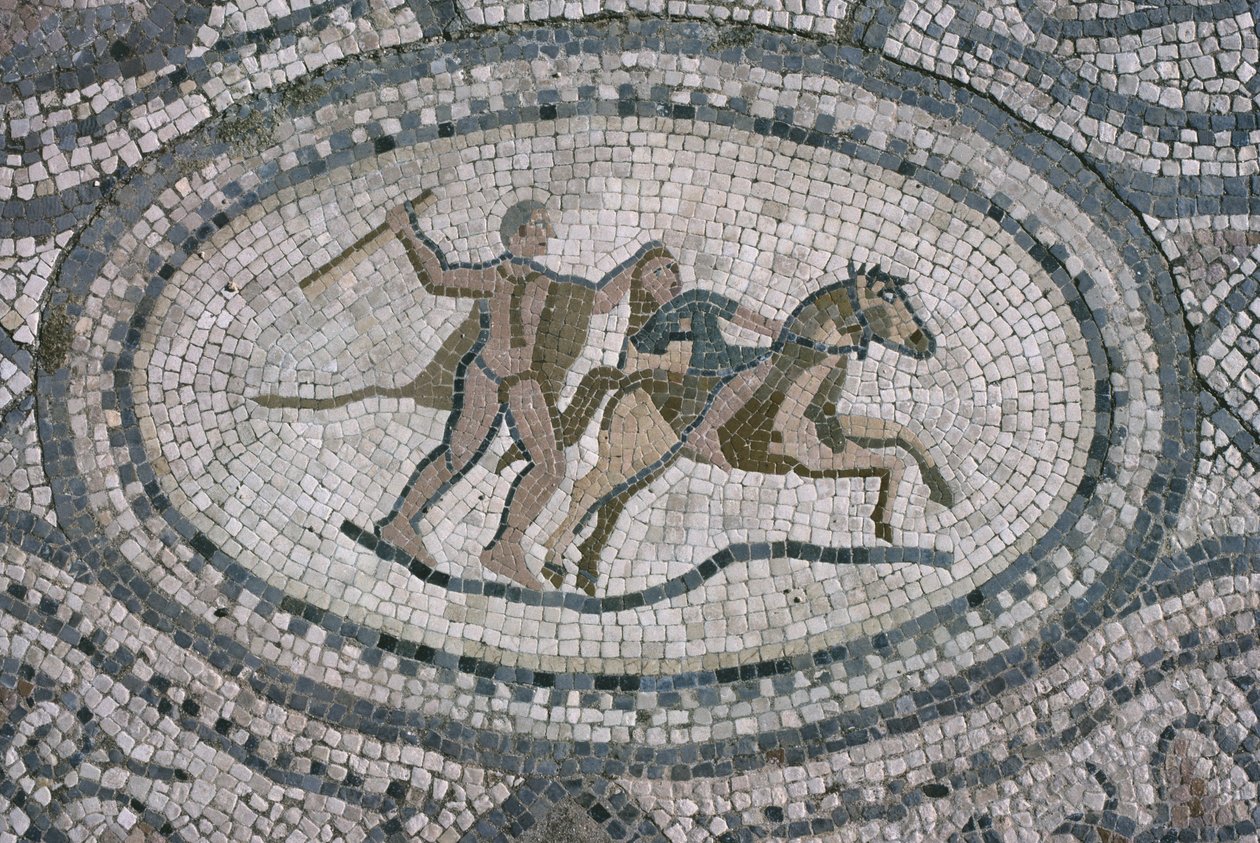 Hercule et la reine des Amazones, du sol de 