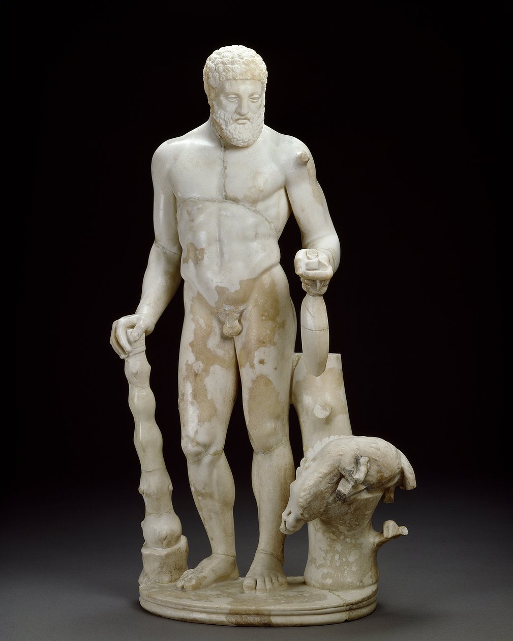 Statuette en marbre d