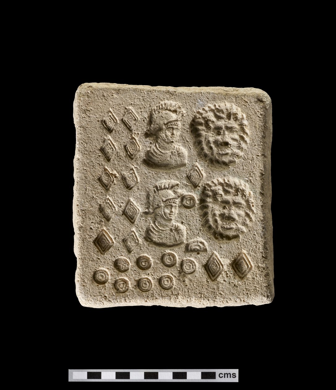 Moule pour fabriquer des figures appliquées, Afrique du Nord - Roman