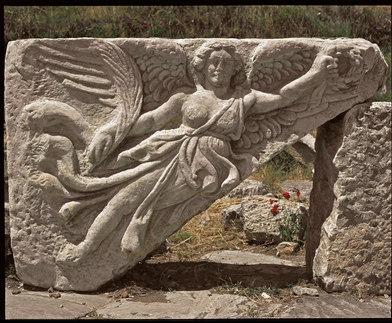 Nike. Bas-relief du 2ème siècle - Roman
