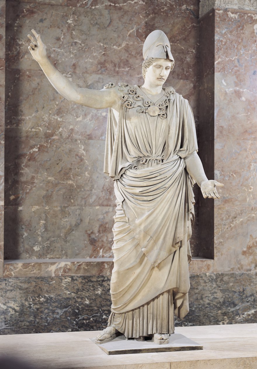 Pallas de Velletri, statue d