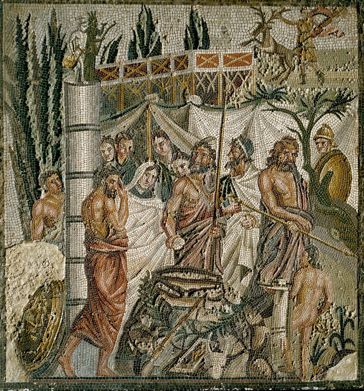 Art romain : Le Sacrifice d'Iphigénie | Roman