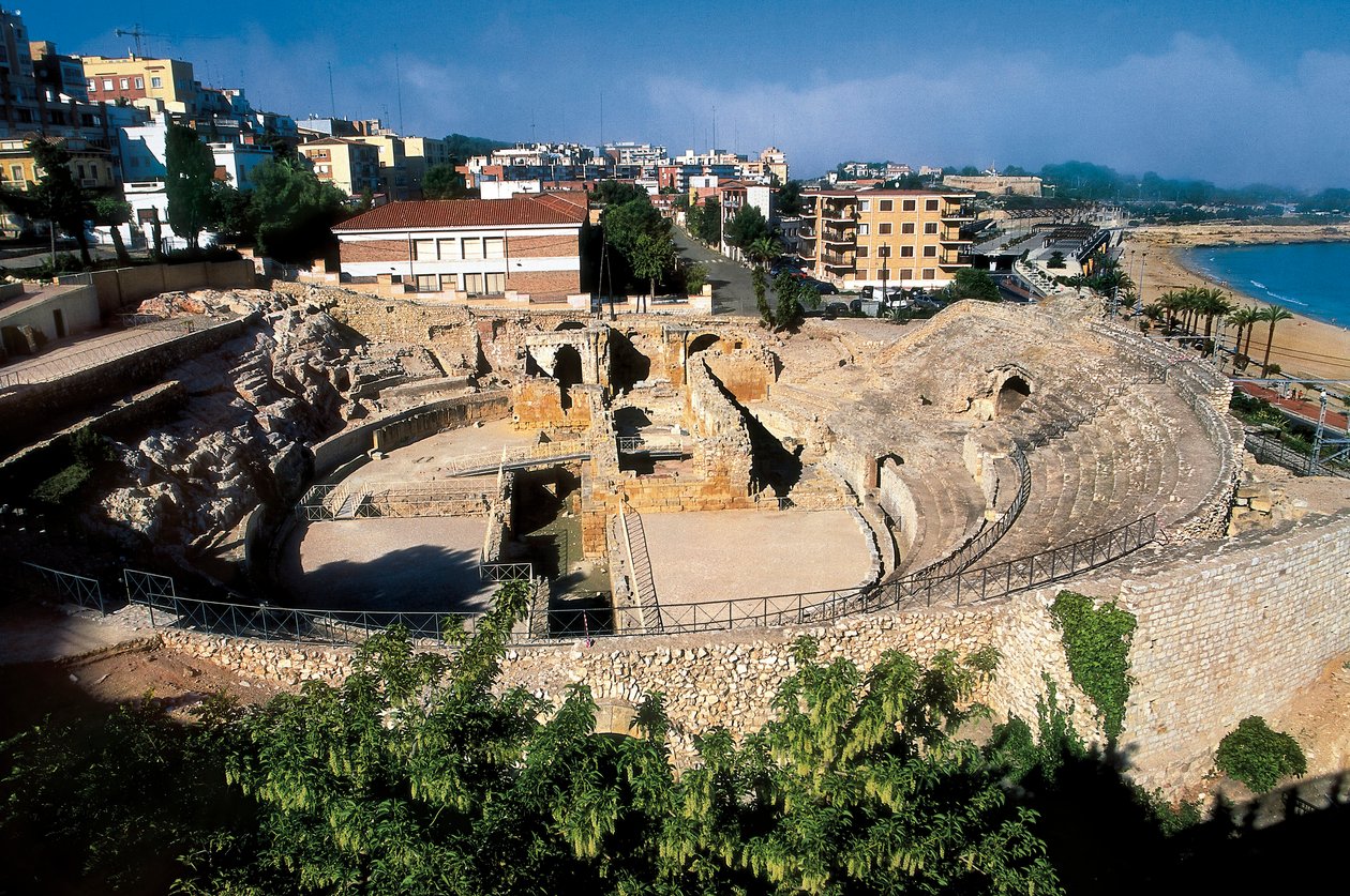 Amphithéâtre romain, Tarragone, Catalogne, Espagne - Roman