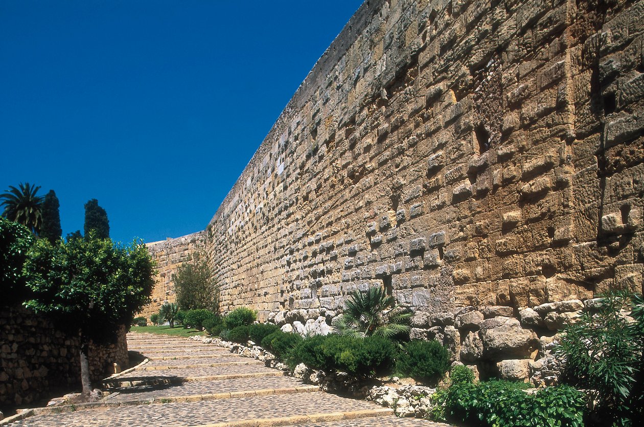 Fortification romaine, Tarragone, Catalogne, Espagne, 3ème siècle av. J.-C. (photo) - Roman