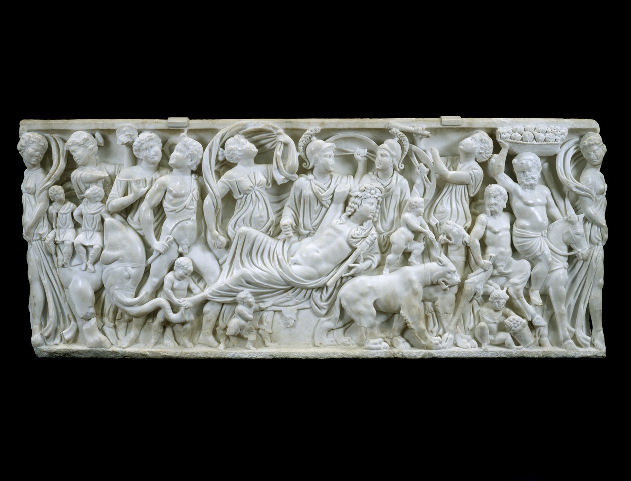 Le Triomphe indien de Dionysos, 180-195 après J.-C. - Roman