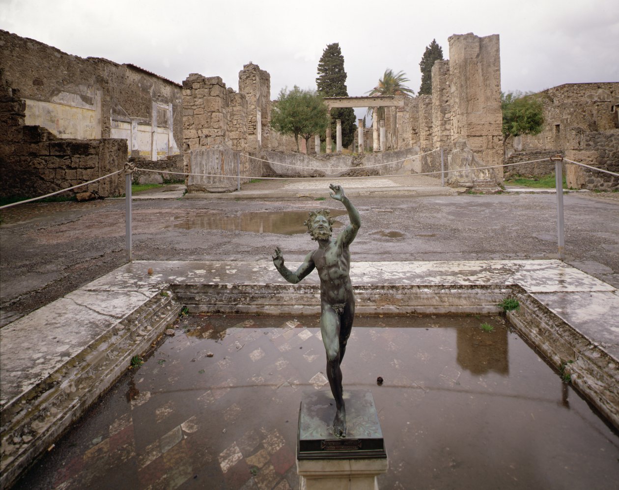 Vue de la Casa del Fauno (Maison du Faune) - Roman