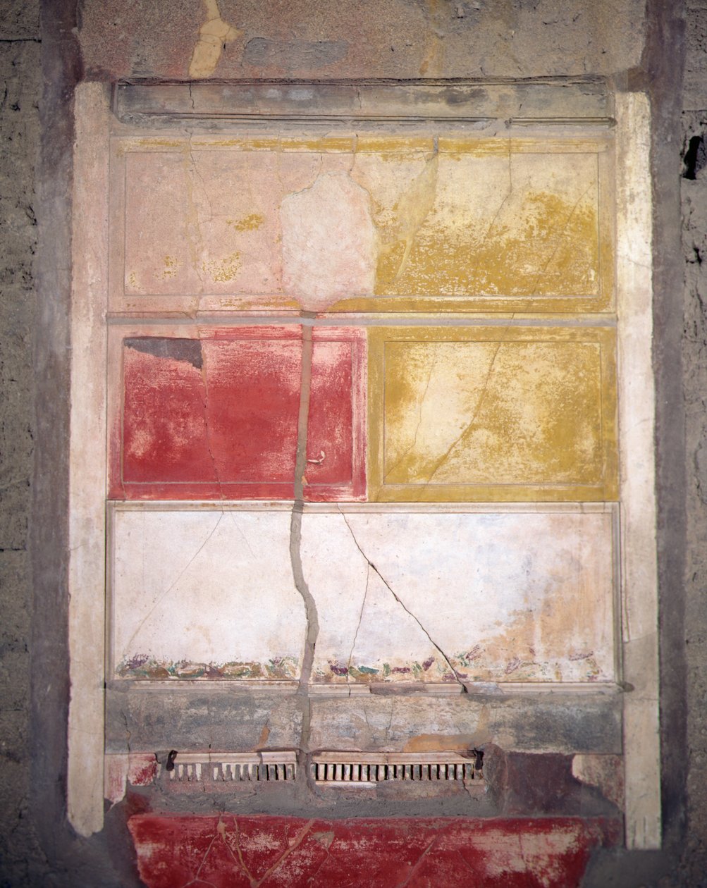 Décoration murale, Pompéi, Italie (fresque) - Roman