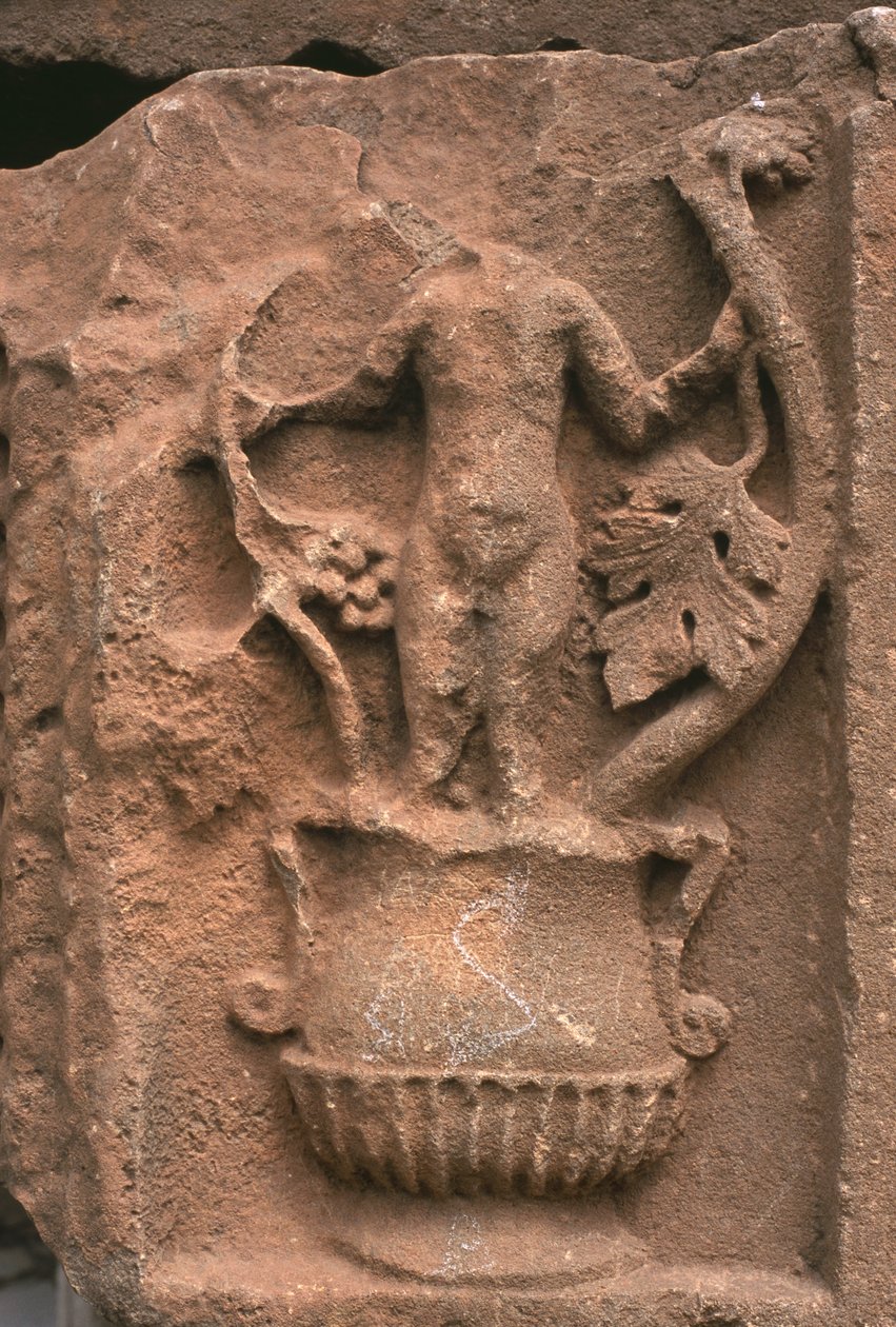 Fragment architectural avec décoration sculptée, Marché de Sertius, Haute Période Impériale (27 av. J.-C.-395 ap. J.-C.) - Roman Imperial Period
