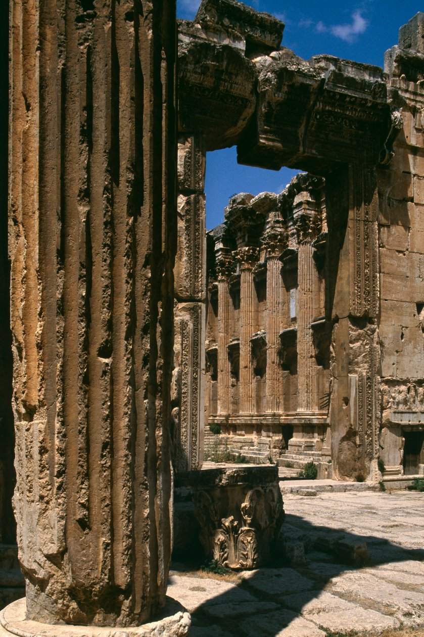 Temple de Bacchus, détail, Haute Période Impériale (27 av. J.-C.-395 apr. J.-C.) - Roman Imperial Period