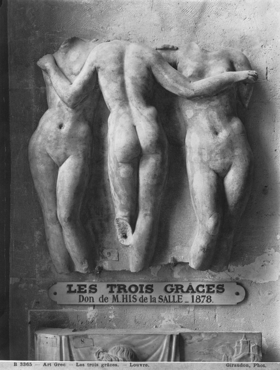 Les Trois Grâces, copie romaine d
