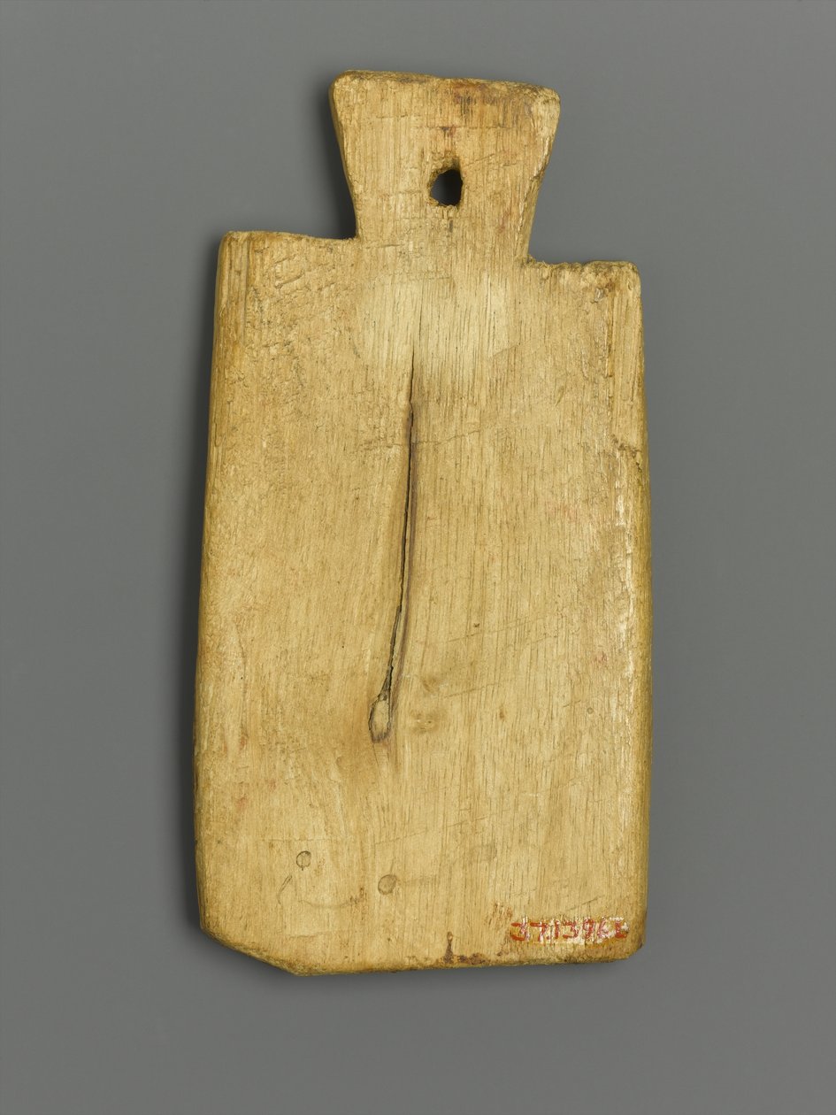 Étiquette de momie avec inscription grecque - Roman Period Egyptian
