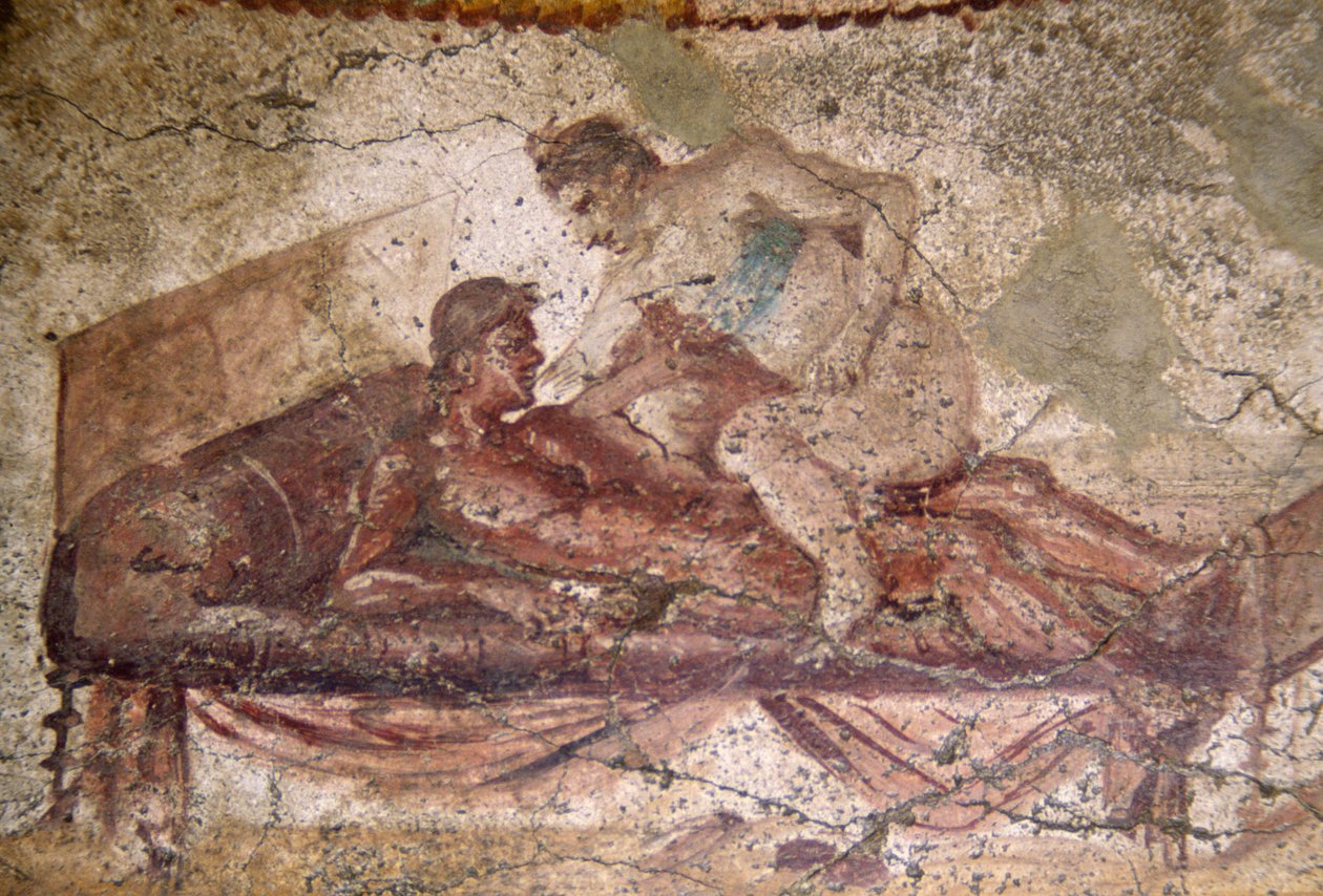 Fresque érotique du Lupanar, Pompéi (Liste du patrimoine mondial de l