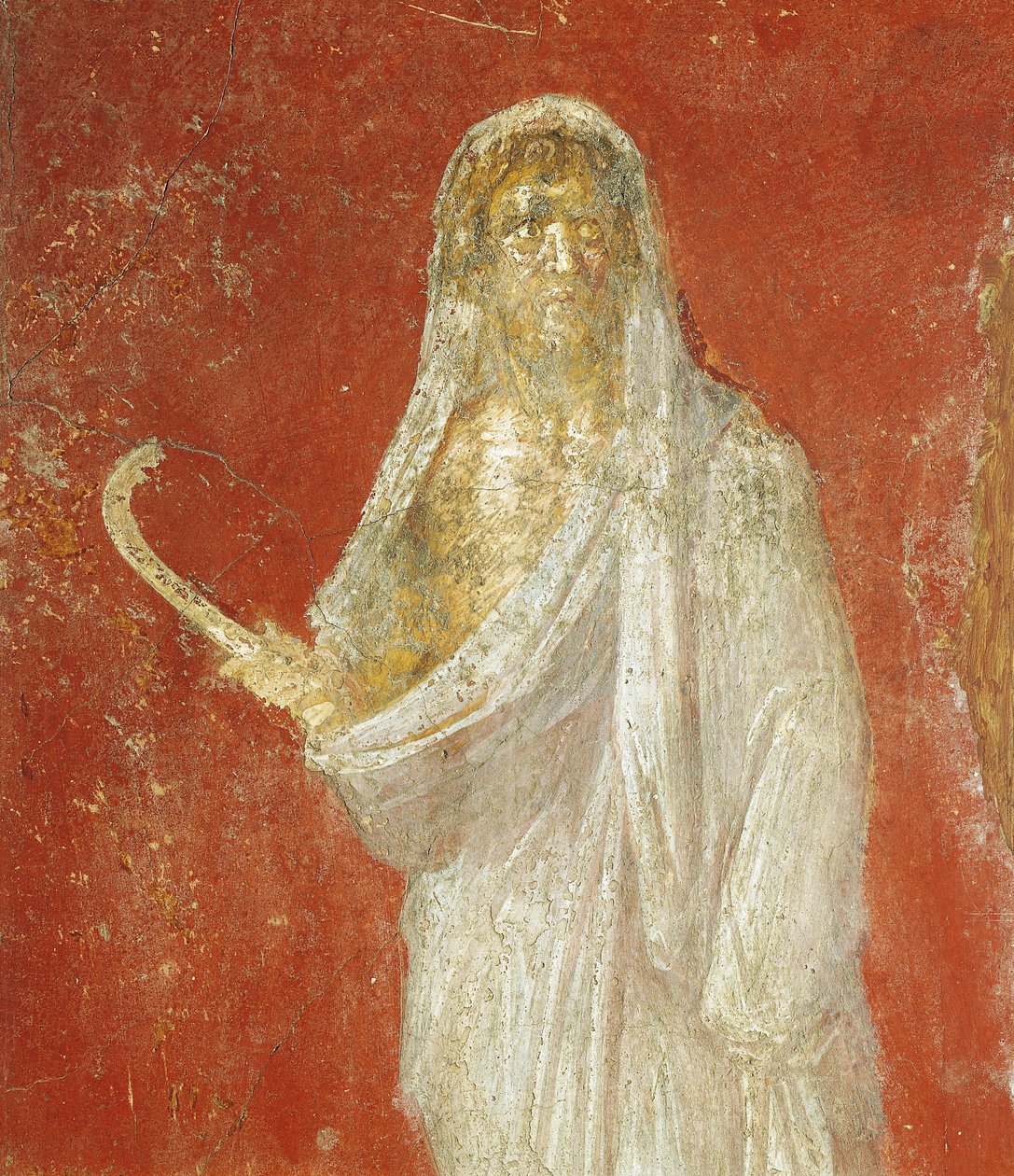 Fresque représentant Saturne, de Pompéi - Roman Roman