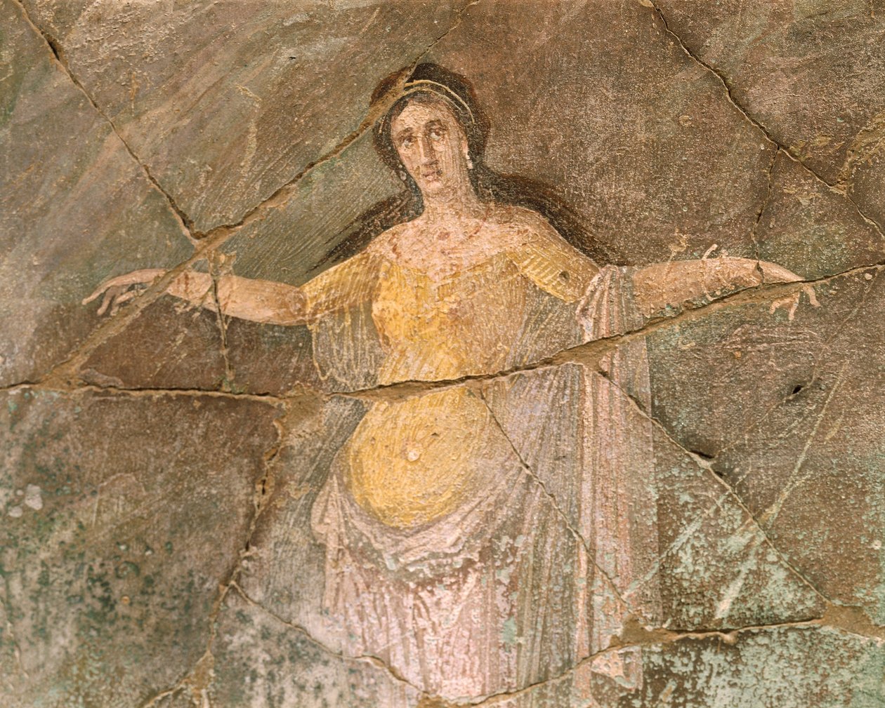 Italie, Région de Campanie, Province de Naples, Pompéi, Maison du Prêtre Amandus, Fresque représentant Andromède - Roman Roman