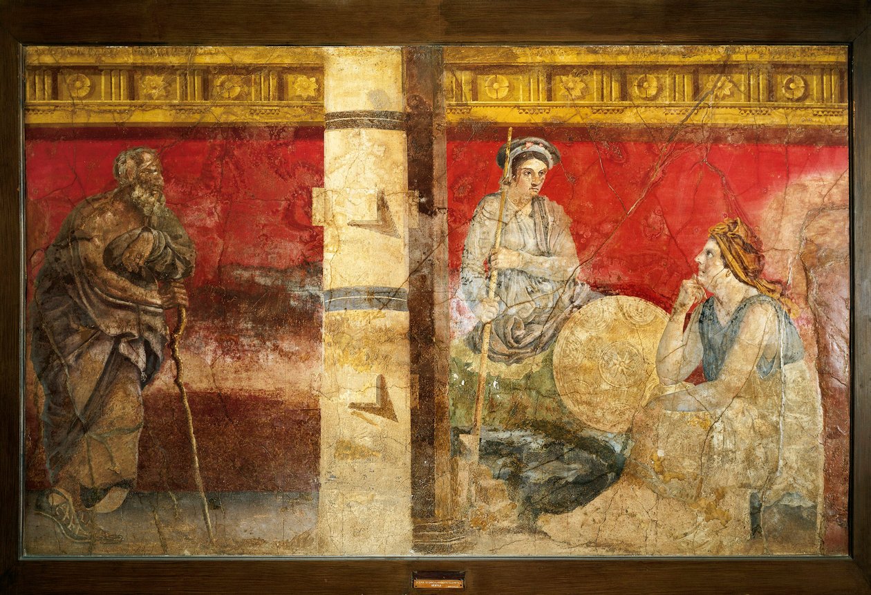 Famille royale de Macédoine et un philosophe - Roman Roman
