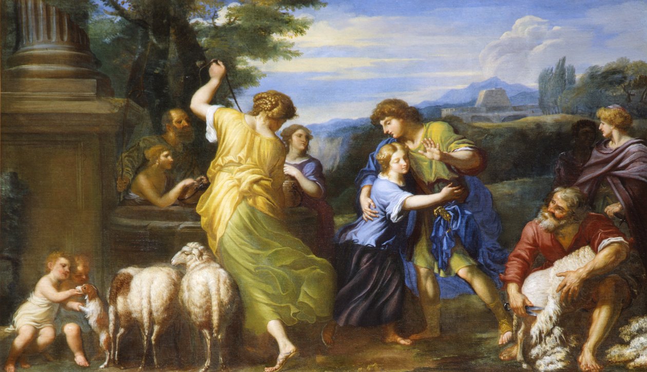 Jacob et Rachel au puits - Roman School