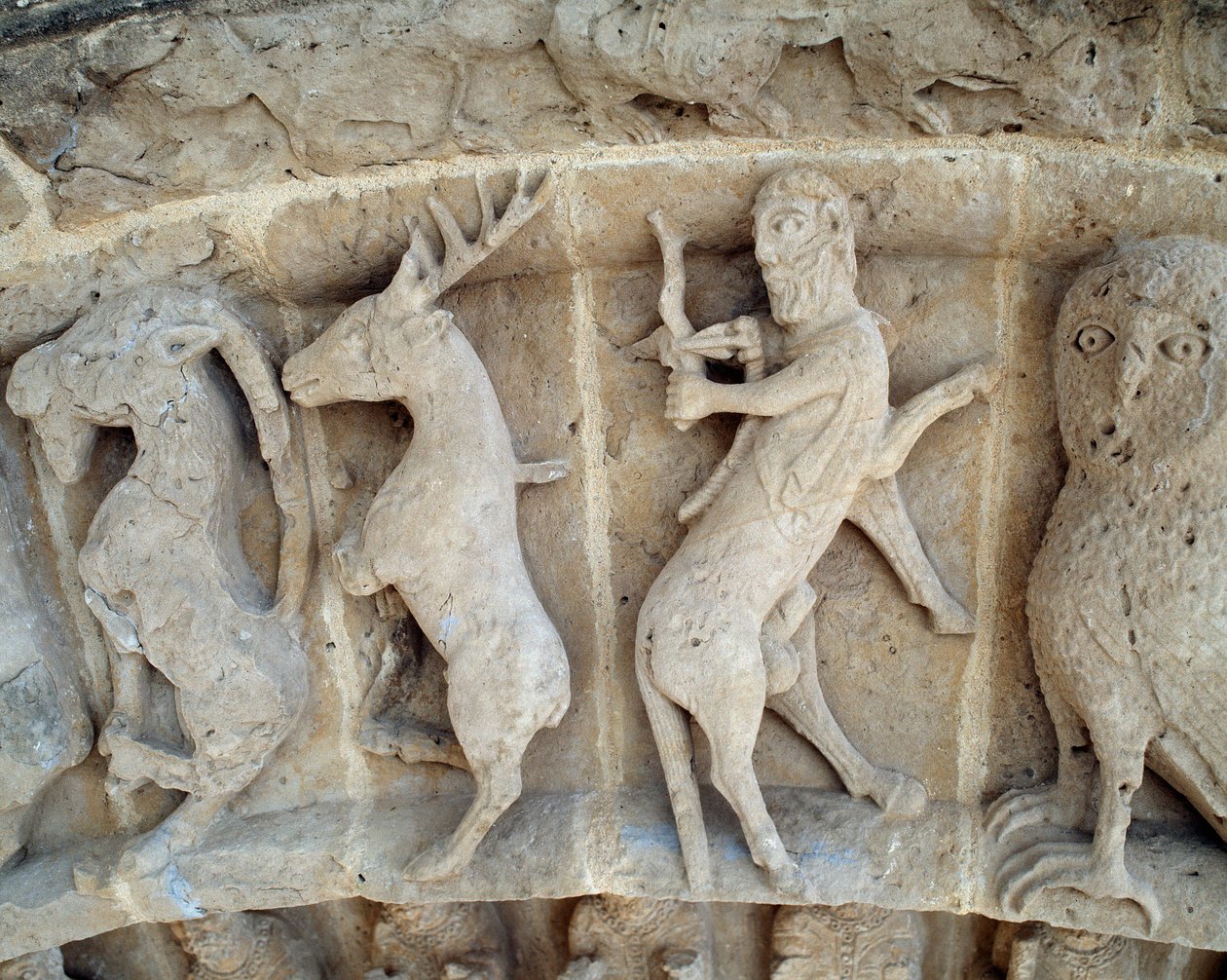 Un Sagittaire (détail) - Romanesque