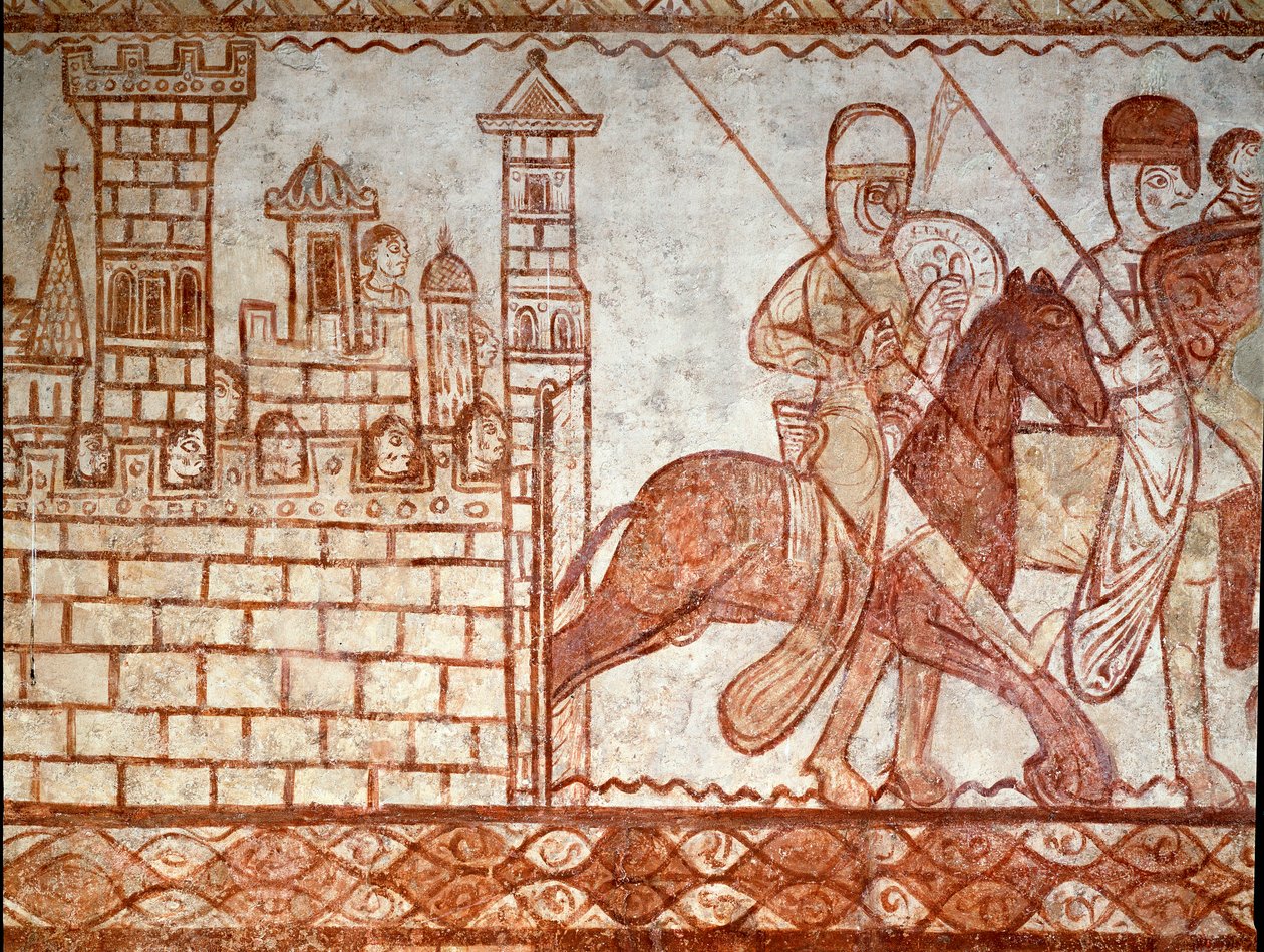 Le siège de Damas (détail) - Romanesque