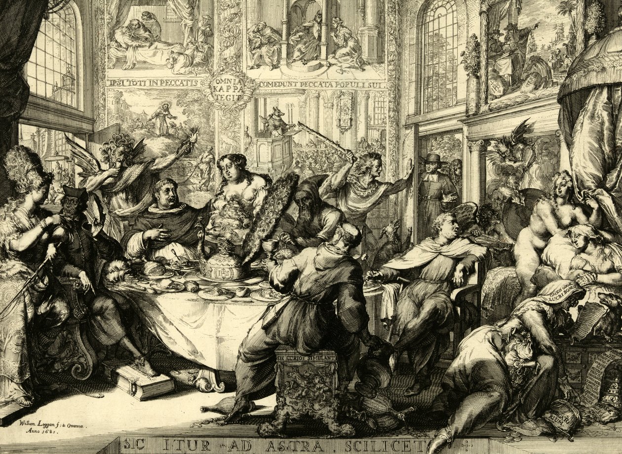 Sic itur ad astra scilicet 1681 - Romeyn de (after) Hooghe