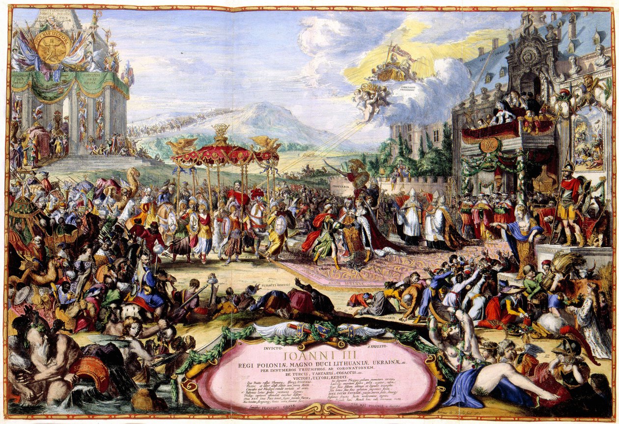 Allégorie du roi Jean III Sobieski, 1675 - Romeyn de Hooghe