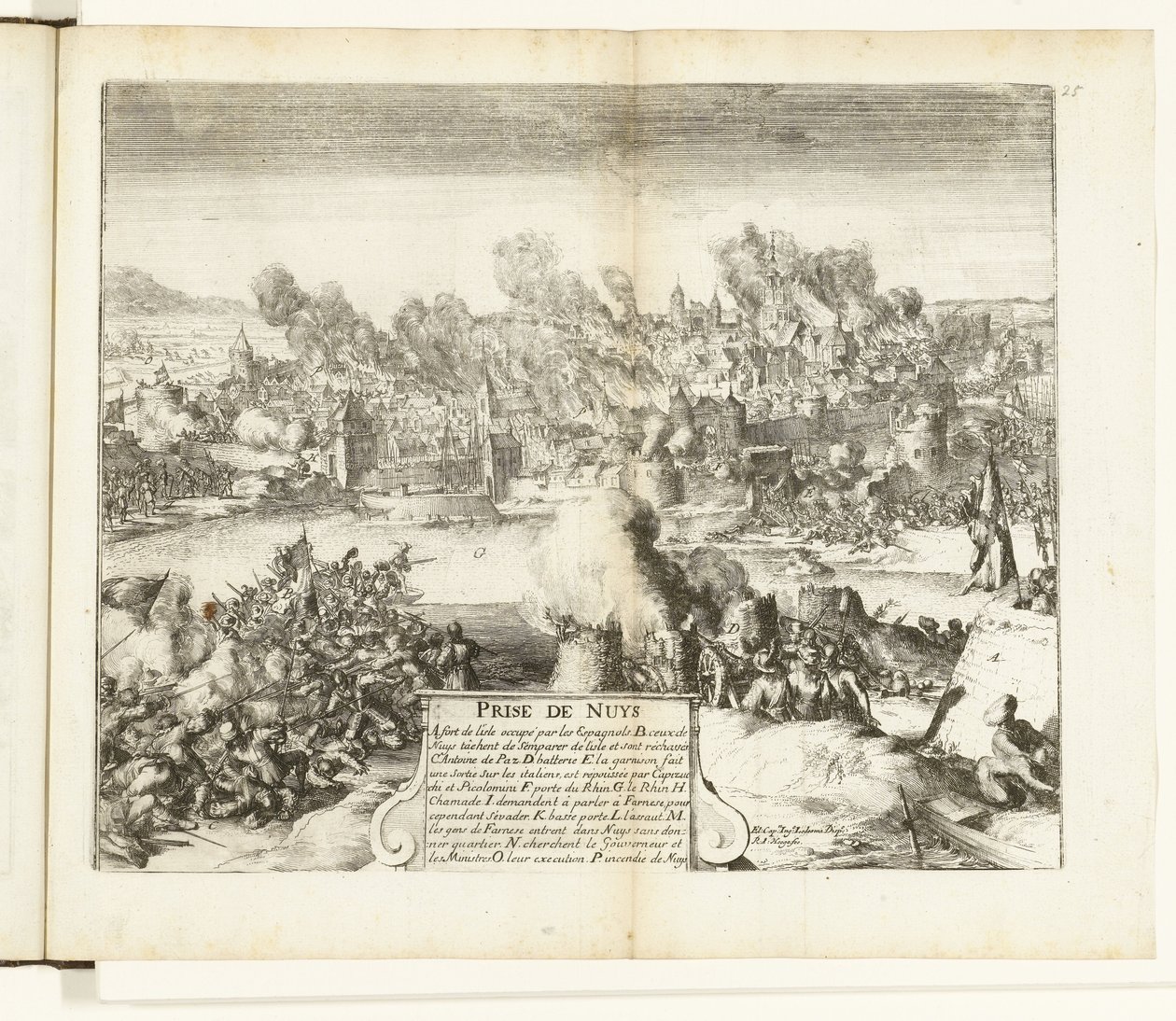 Prise et pillage de Neuss, 1586 - Romeyn de Hooghe