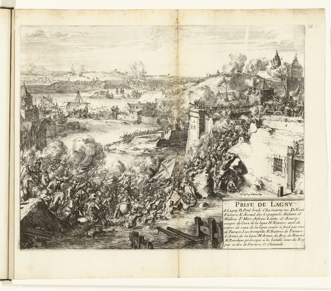 Prise de Lagny, 1589-1590 - Romeyn de Hooghe