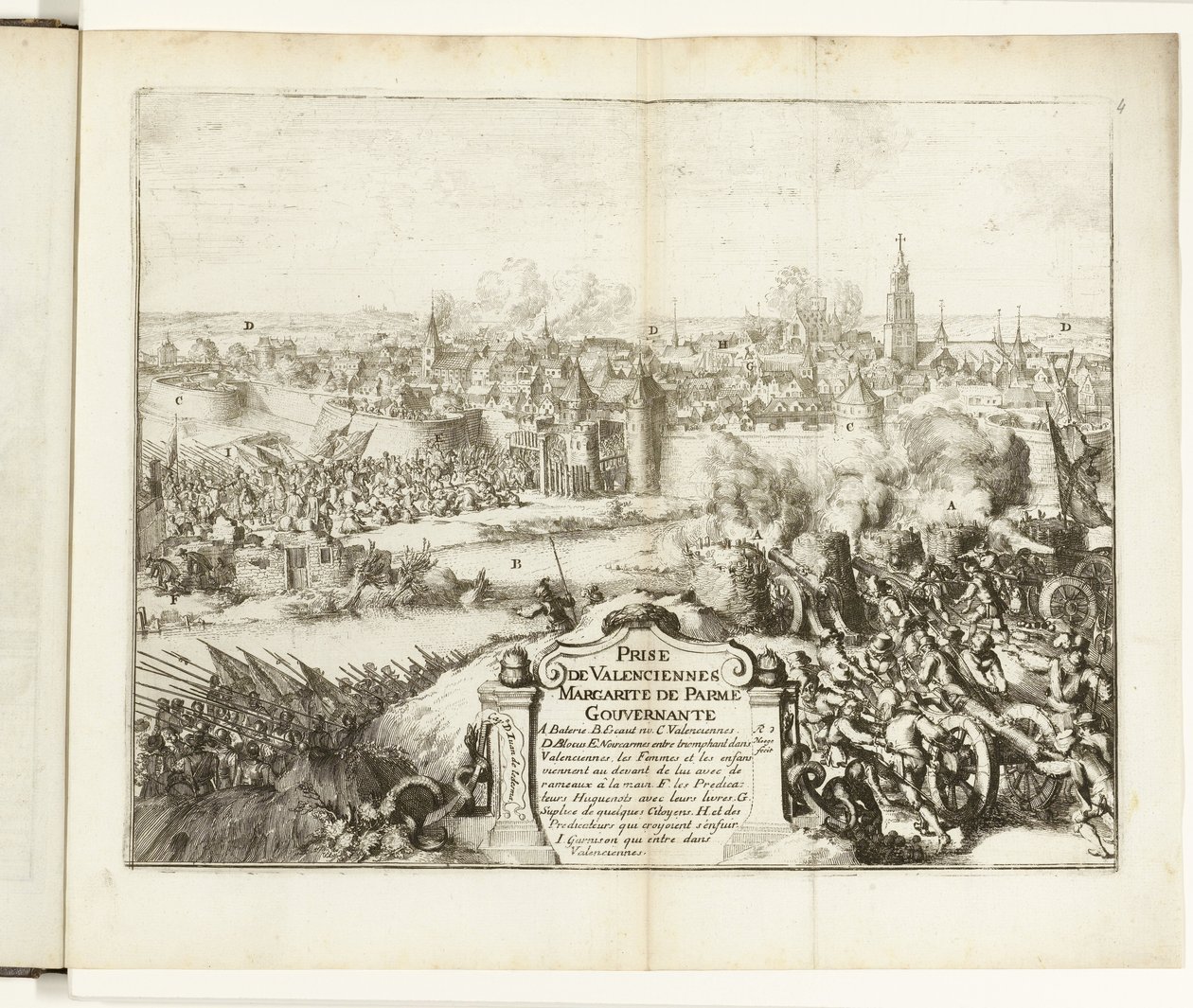 Prise de Valenciennes, 1567 - Romeyn de Hooghe