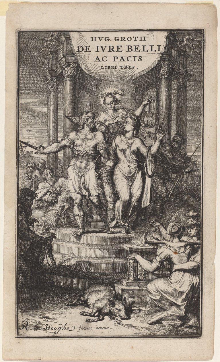 Droit de la guerre et de la paix - Romeyn de Hooghe